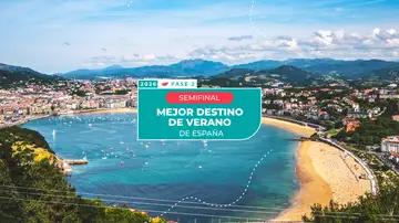 San Sebastián, último finalista al mejor destino de verano de España San Sebastián, último finalista al mejor destino de verano de España