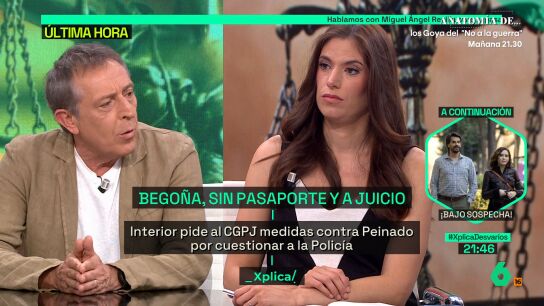 Pedro Campos define como "ins&oacute;lito" el auto de Peinado: "Es impensable que Bego&ntilde;a G&oacute;mez pueda huir de la Justicia"