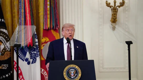 El presidente de Estados Unidos, Donald Trump El presidente de Estados Unidos, Donald Trump