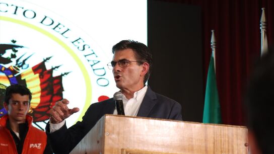 El presidente de Bolivia, Rodrigo Paz