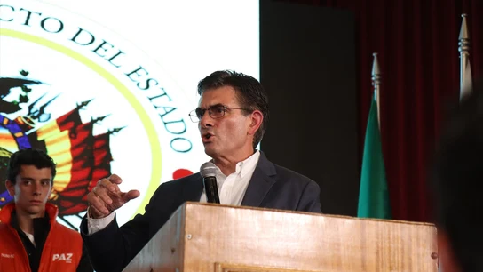 El presidente de Bolivia, Rodrigo Paz El presidente de Bolivia, Rodrigo Paz