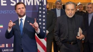 El vicepresidente de EEUU, JD Vance, y el ministro de Exteriores de Ir&aacute;n, Seyyed Abbas Araqchi, llegan a las negociaciones en Suiza