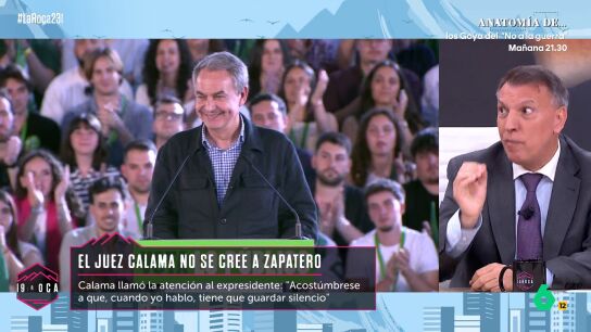 Joaquim Bosch, sobre la imputaci&oacute;n de Zapatero: "Se junta la responsabilidad penal con la ejemplaridad p&uacute;blica"