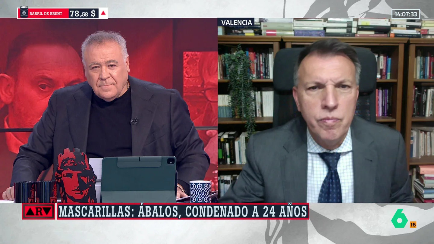 Joaquim Bosch: "La sentencia valora no solo la confesión de Aldama, sino también su colaboración aportando una serie de datos" Joaquim Bosch: "La sentencia valora no solo la confesión de Aldama, sino también su colaboración aportando una serie de datos"