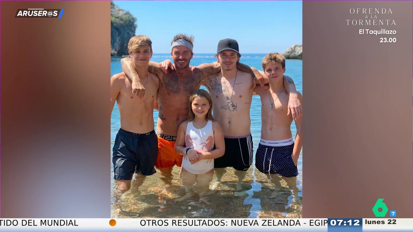 David Beckham se acuerda de Brooklyn al celebrar el Día del Padre con esta foto David Beckham se acuerda de Brooklyn al celebrar el Día del Padre con esta foto