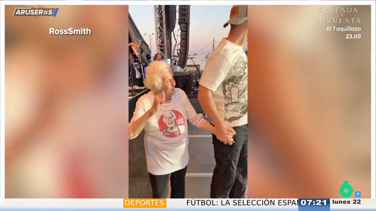 La señora que pidió matrimonio a Messi bate un récord Guinness a sus 99 años La señora que pidió matrimonio a Messi bate un récord Guinness a sus 99 años