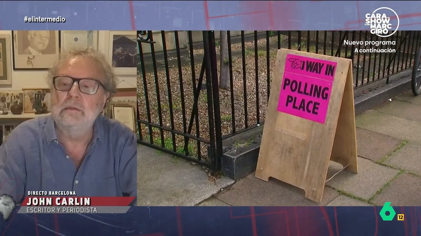 John Carlin cómo ven los británicos los diez años del Brexit: "El consenso ahora es que fue un error y hay un gran arrepentimiento" John Carlin hace balance en El Intermedio de los diez años del Brexit y asegura que, en este momento, "ganaría por goleada volver a formar parte de la Unión Europea", ya que "el país es más pobre de lo que lo hubiera sido si se hubiera quedado dentro".