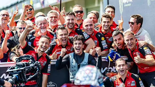Las palabras de Ducati tras la renovación de Marc Márquez: "No solo es un talento excepcional" Las palabras de Ducati tras la renovación de Marc Márquez: "No solo es un talento excepcional"