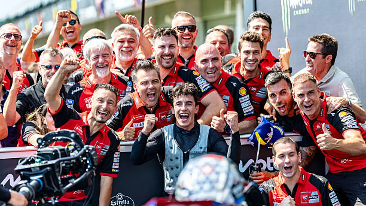 Las palabras de Ducati tras la renovación de Marc Márquez: "No solo es un talento excepcional" Las palabras de Ducati tras la renovación de Marc Márquez: "No solo es un talento excepcional"