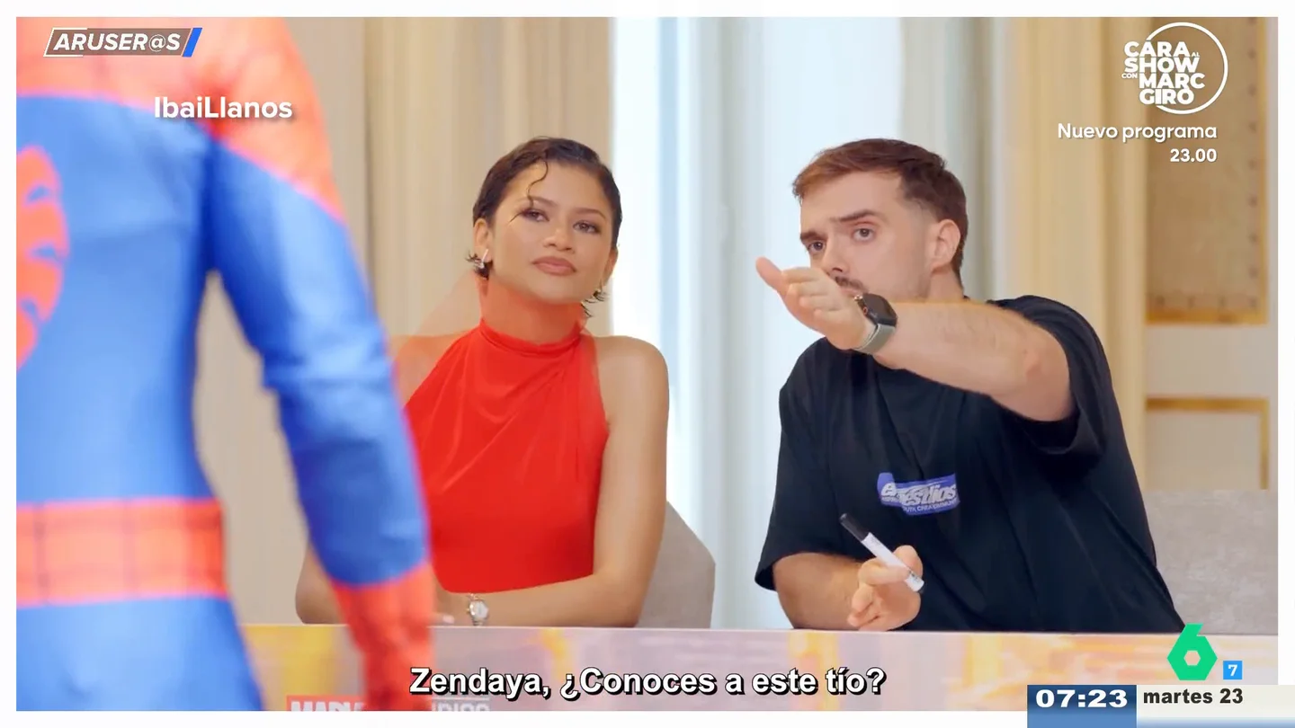 Zendaya escoge al mejor Spiderman de un concurso organizado por Ibai Llanos... y Tom Holland pierde Zendaya escoge al mejor Spiderman de un concurso organizado por Ibai Llanos... y Tom Holland pierde