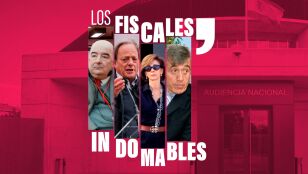 Los fiscales 'indomables' de la Audiencia Nacional: Fungairi&ntilde;o, Gordillo, M&aacute;rquez de Prado y Rubira se enfrentaron a la Fiscal&iacute;a de la &eacute;poca de Felipe Gonz&aacute;lez