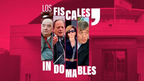Los fiscales 'indomables' de la Audiencia Nacional: Fungairi&ntilde;o, Gordillo, M&aacute;rquez de Prado y Rubira se enfrentaron a la Fiscal&iacute;a de la &eacute;poca de Felipe Gonz&aacute;lez