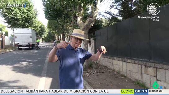 El baile de Ortega Cano en plena calle que desata las risas de los reporteros: "&iexcl;Qu&eacute; alegr&iacute;a, por dios!"