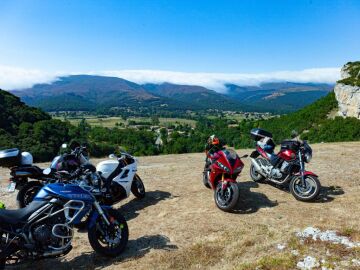 Motos en la provincia de Burgos