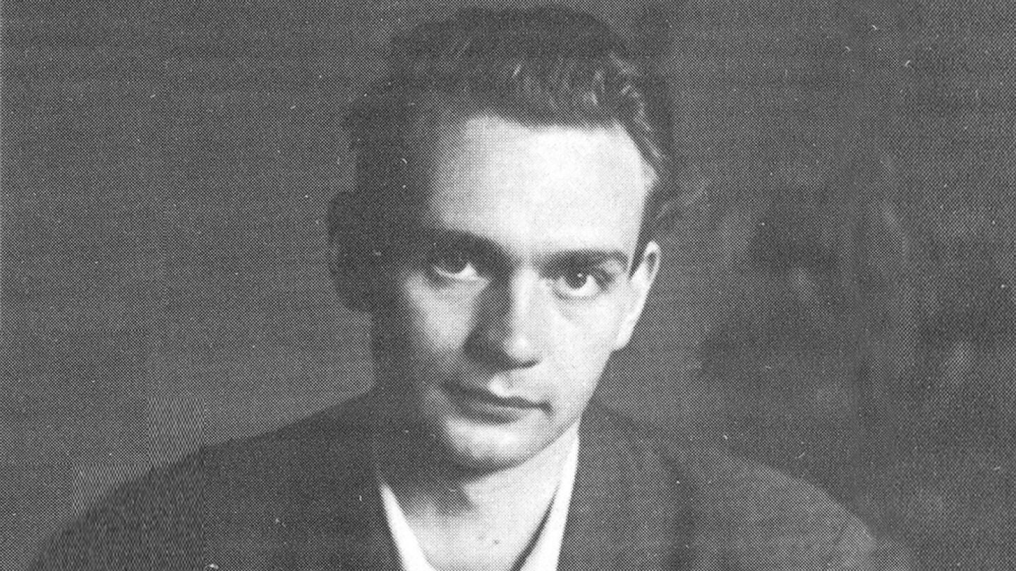Stig Dagerman en un retrato tomado en los a&ntilde;os 40. 