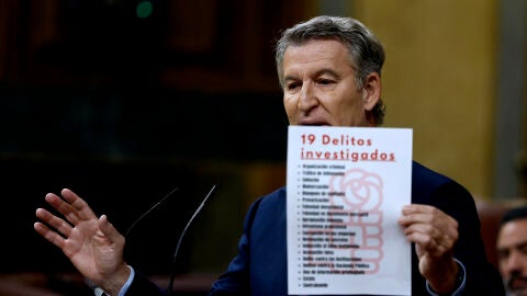El l&iacute;der del PP, Alberto N&uacute;&ntilde;ez Feij&oacute;o