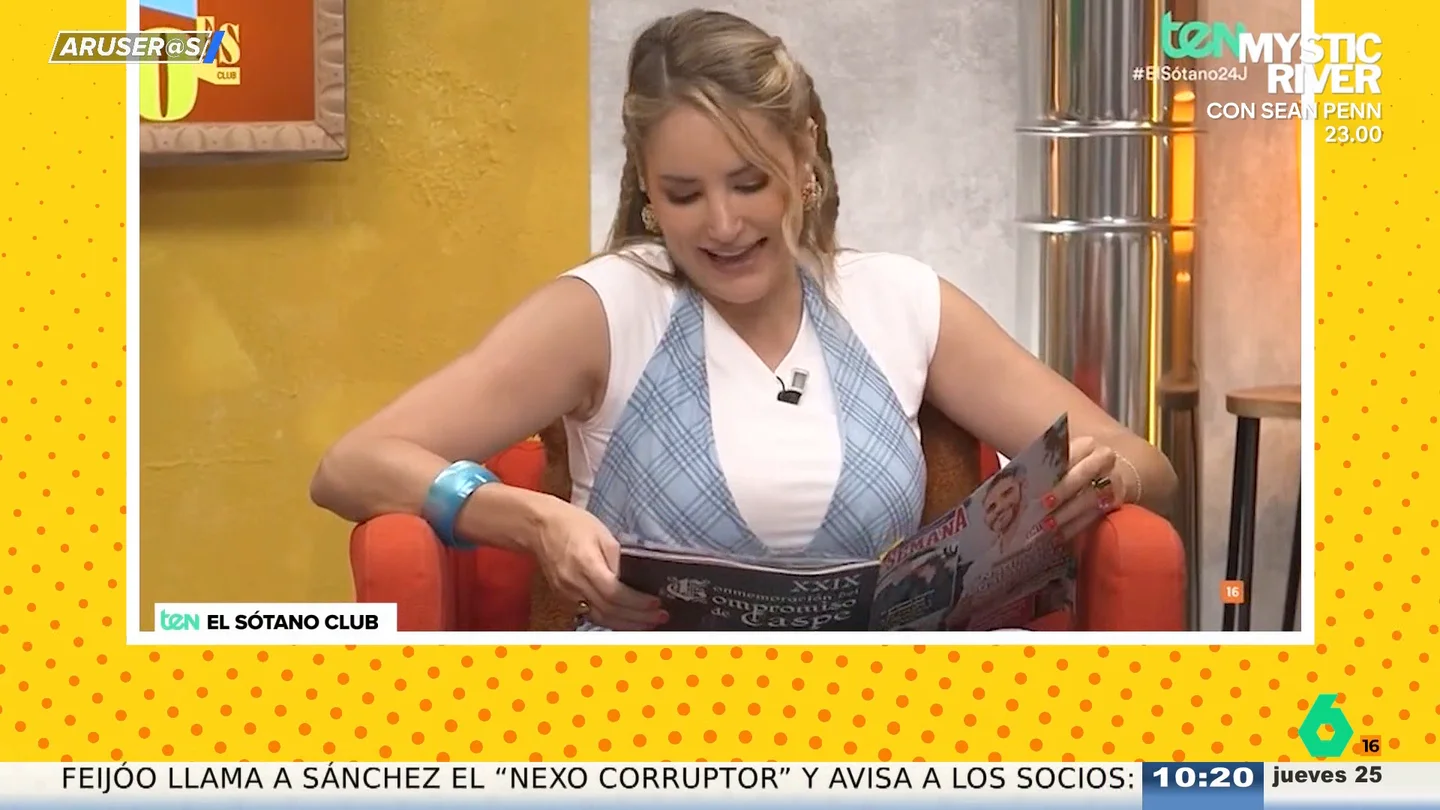 El zasca de Alba Carrillo a Feliciano López: "Sandra Gago está cañón no se qué hace con un viejo como él" El zasca de Alba Carrillo a Feliciano López: "Sandra Gago está cañón no se qué hace con un viejo como él"