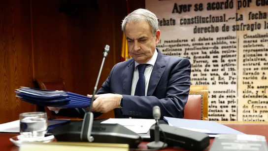 El expresidente del Gobierno José Luis Rodríguez Zapatero comparece en la comisión de investigación del caso Koldo en el Senado. El expresidente del Gobierno José Luis Rodríguez Zapatero comparece en la comisión de investigación del caso Koldo en el Senado.