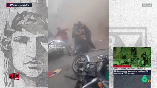 Pánico y terror en las calles de Venezuela instantes después de los dos terremotos: "¿Dónde está mi mamá?" Pánico y terror en las calles de Venezuela instantes después de los dos terremotos: "¿Dónde está mi mamá?"