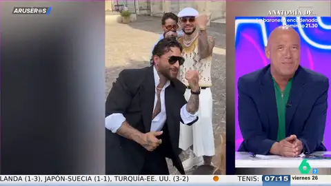 Alfonso Arús, de los sorprendentes looks de Maluma en la Semana de la Moda de París: "Es una bofetada al buen gusto" Alfonso Arús, de los sorprendentes looks de Maluma en la Semana de la Moda de París: "Es una bofetada al buen gusto"