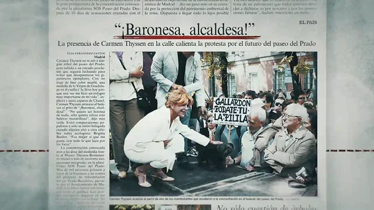 El motivo oculto (y económico) por el que Tita Cervera se enfrentó a Gallardón para proteger los árboles del Paseo del Prado El motivo oculto (y económico) por el que Tita Cervera se enfrentó a Gallardón para proteger los árboles del Paseo del Prado