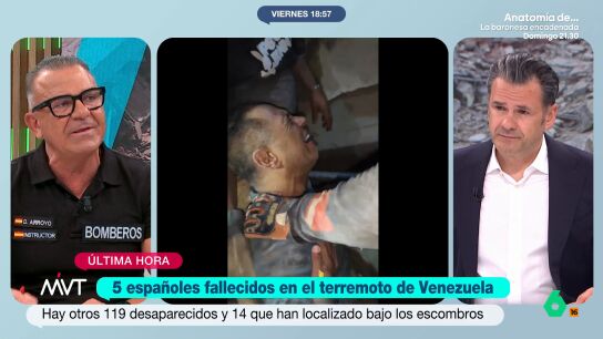Daniel Arroyo, analista de operaciones de emergencias, sobre los desaparecidos tras los terremotos en Venezuela: "Hay que luchar aunque pasen las horas"
