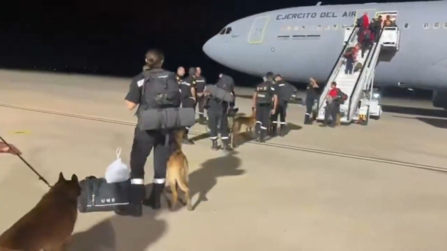 La misión de la UME embarca hacia Venezuela tras los terremotos