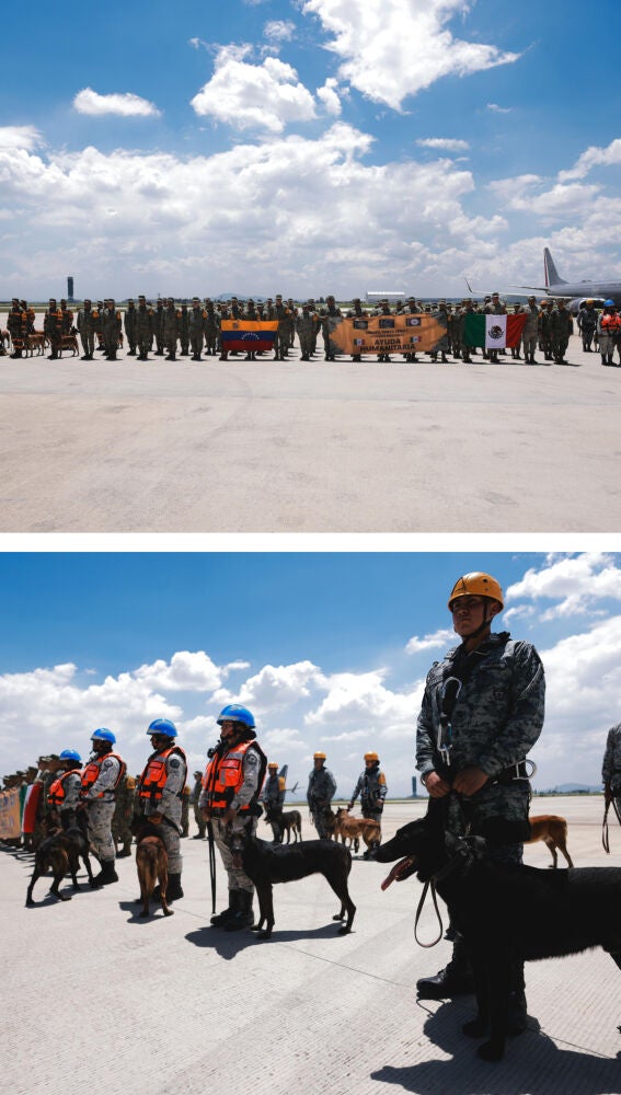 México envía ayuda humanitaria y rescatistas a Venezuela tras afectaciones por los terremotos