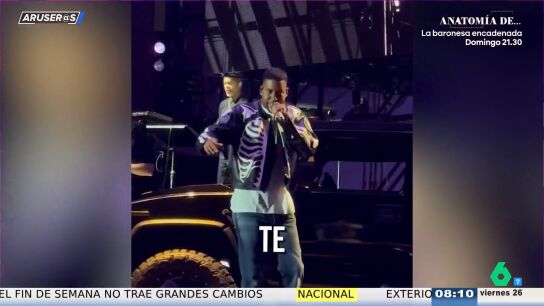 Alfonso Ar&uacute;s, al ver a Romeo Santos y Prince Royce en el Sevilla Fest: "Cantan como si les estuviera apretando los huevos"