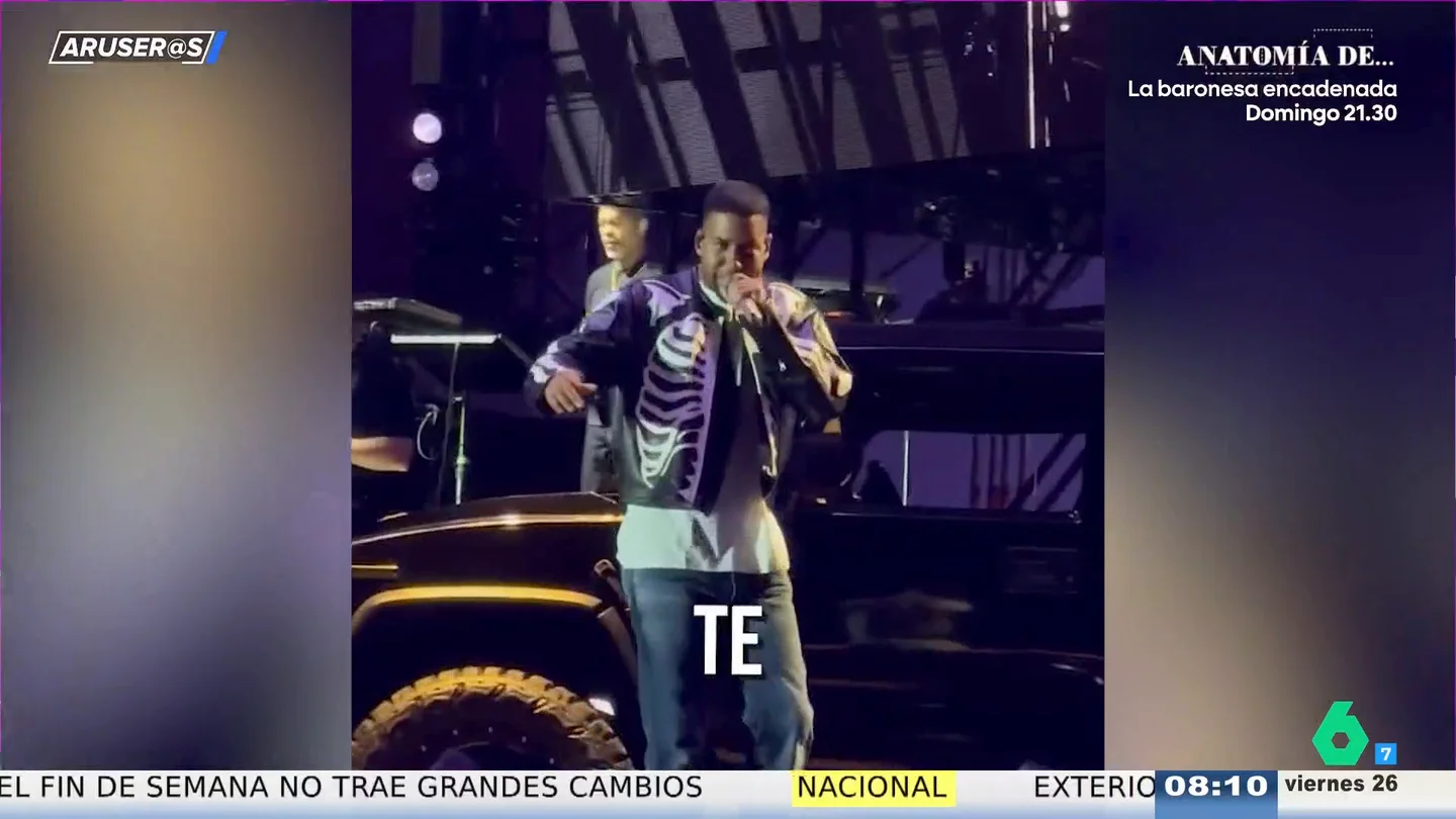 Alfonso Arús, al ver a Romeo Santos y Prince Royce en el Sevilla Fest: "Cantan como si les estuviera apretando los huevos" Alfonso Arús, al ver a Romeo Santos y Prince Royce en el Sevilla Fest: "Cantan como si les estuviera apretando los huevos"