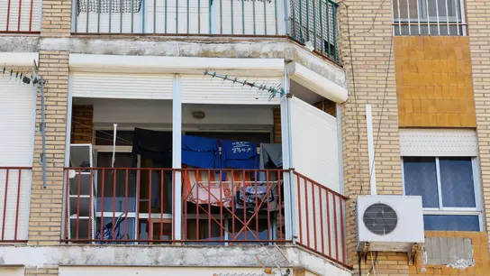 Lugar del crimen machista de Mairena del Aljarafe. Lugar del crimen machista de Mairena del Aljarafe.