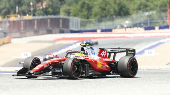Hamilton en el GP de Austria