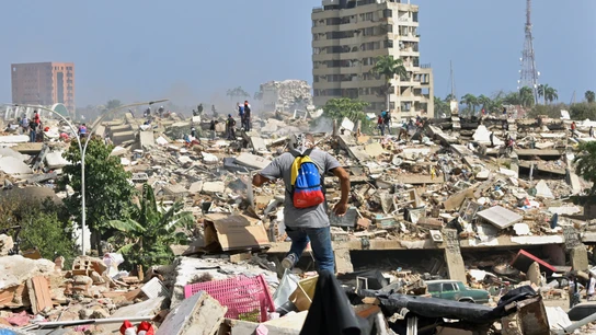 Consecuencias de los terremotos en La Guaira, Venezuela. Consecuencias de los terremotos en La Guaira, Venezuela.