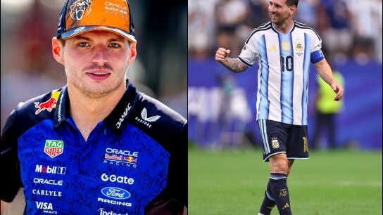 Max Verstappen Leo Messi
