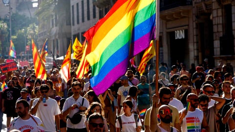 Manifestaci&oacute;n del Orgullo en Barcelona