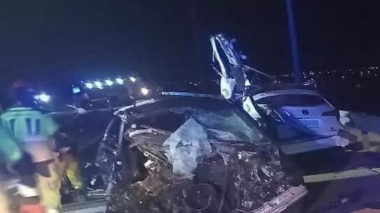 Accidente en Benic&agrave;ssim. 