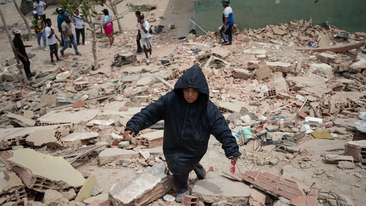 Un niño solo en Venezuela Un niño solo en Venezuela