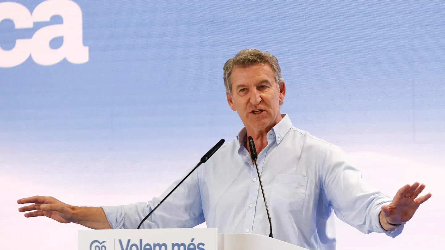 El presidente del PP, Alberto Núñez Feijóo El presidente del PP, Alberto Núñez Feijóo