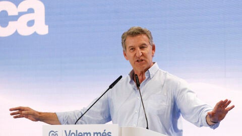 El presidente del PP, Alberto N&uacute;&ntilde;ez Feij&oacute;o