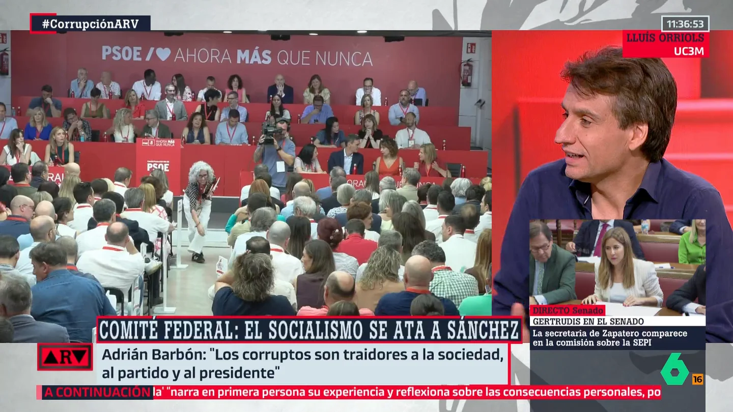 Orriols explica por qué los gobiernos suelen anticipar elecciones en crisis como la del PSOE: "Saben que el tiempo va en contra" Orriols explica por qué los gobiernos suelen anticipar elecciones en crisis como la del PSOE: "Saben que el tiempo va en contra"