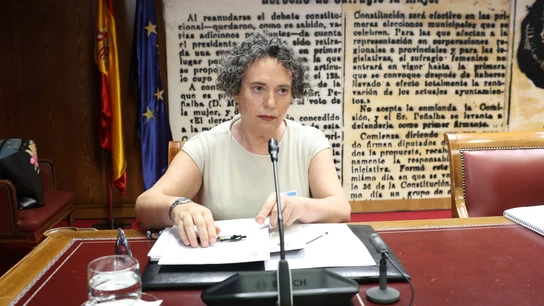Gertrudis Alcázar, secretaria de José Luis Rodríguez Zapatero, comparece en el Senado Gertrudis Alcázar, secretaria de José Luis Rodríguez Zapatero, comparece en el Senado