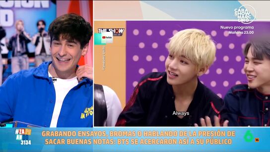 Necko Vidal habla en su secci&oacute;n de BTS, el grupo de k-pop que se ha convertido en un fen&oacute;meno de masas, colgando el cartel de 'no hay billetes' en sus dos conciertos en el Metropolitano.