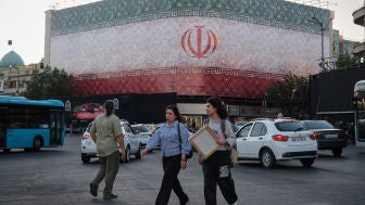 Imagen reciente de las calles de Teher&aacute;n (Ir&aacute;n)