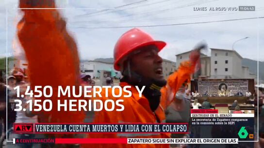  La desesperaci&oacute;n de un padre tras conseguir desenterrar la mitad del cuerpo de su hija en Venezuela: "Que me maten si quieren"
