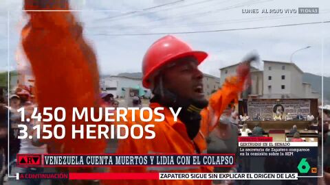  La desesperaci&oacute;n de un padre tras conseguir desenterrar la mitad del cuerpo de su hija en Venezuela: "Que me maten si quieren"