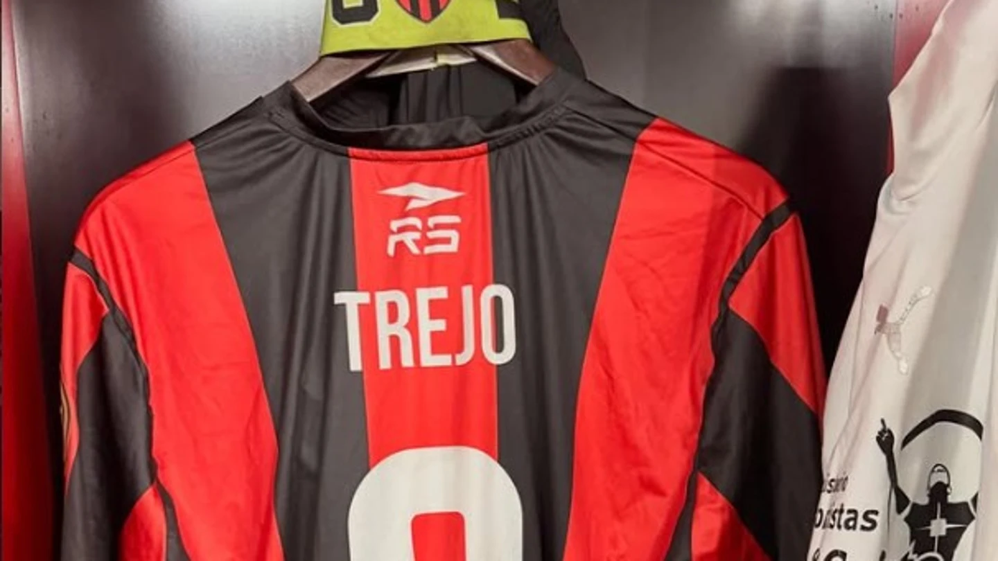 La camiseta de Lucas Trejo del Portuguesa FC, de la primera división venezolana La camiseta de Lucas Trejo del Portuguesa FC, de la primera división venezolana