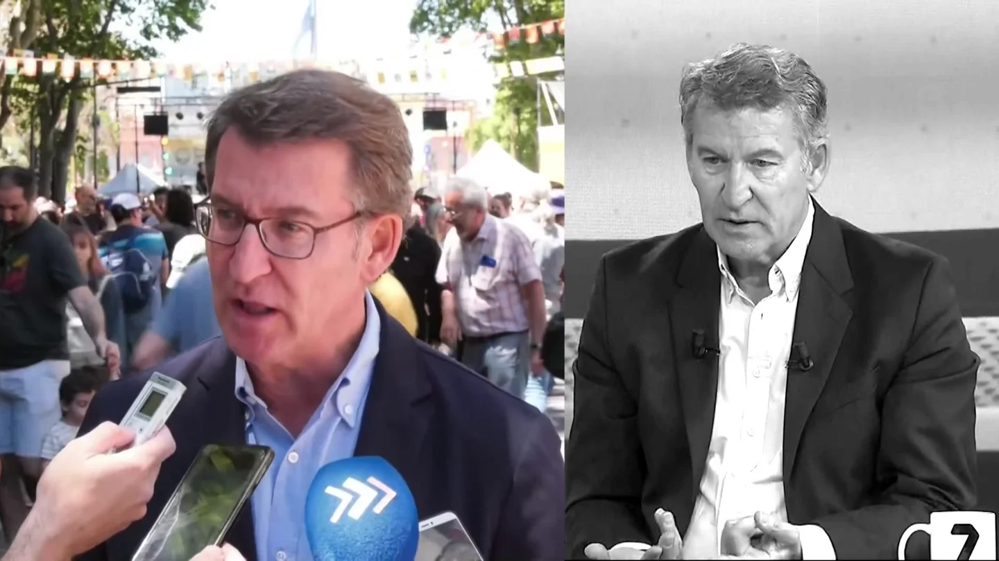 Así exigía Feijóo en 2022 su propia 'ley de nietos' que ahora tacha de "ingeniería electoral": "Es un derecho civil la recuperación de la nacionalidad" Así exigía Feijóo en 2022 su propia 'ley de nietos' que ahora tacha de "ingeniería electoral": "Es un derecho civil la recuperación de la nacionalidad"