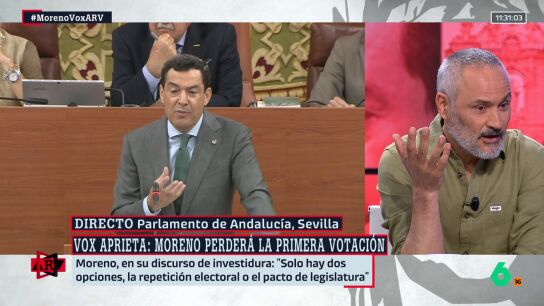 Mart&iacute;nez Vares explica por qu&eacute; es dif&iacute;cil que Juanma Moreno llegue a un acuerdo con Vox: "Dijo que la prioridad nacional es ilegal" 