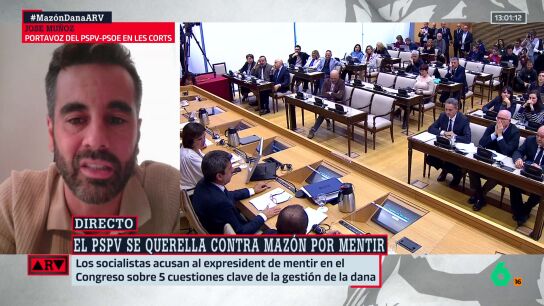 Jos&eacute; Mu&ntilde;oz, tras la querella del PSPV contra Maz&oacute;n: "Minti&oacute; deliberadamente en el conocimiento de los fallecidos"