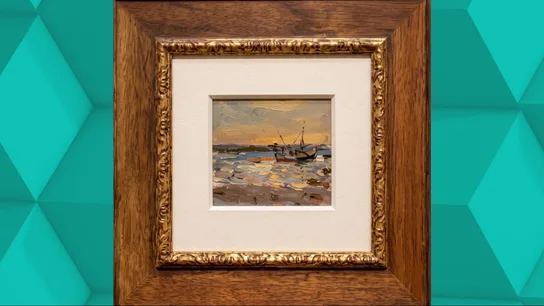 Imagen del cuadro de Joaquín Sorolla desaparecido Imagen del cuadro de Joaquín Sorolla desaparecido